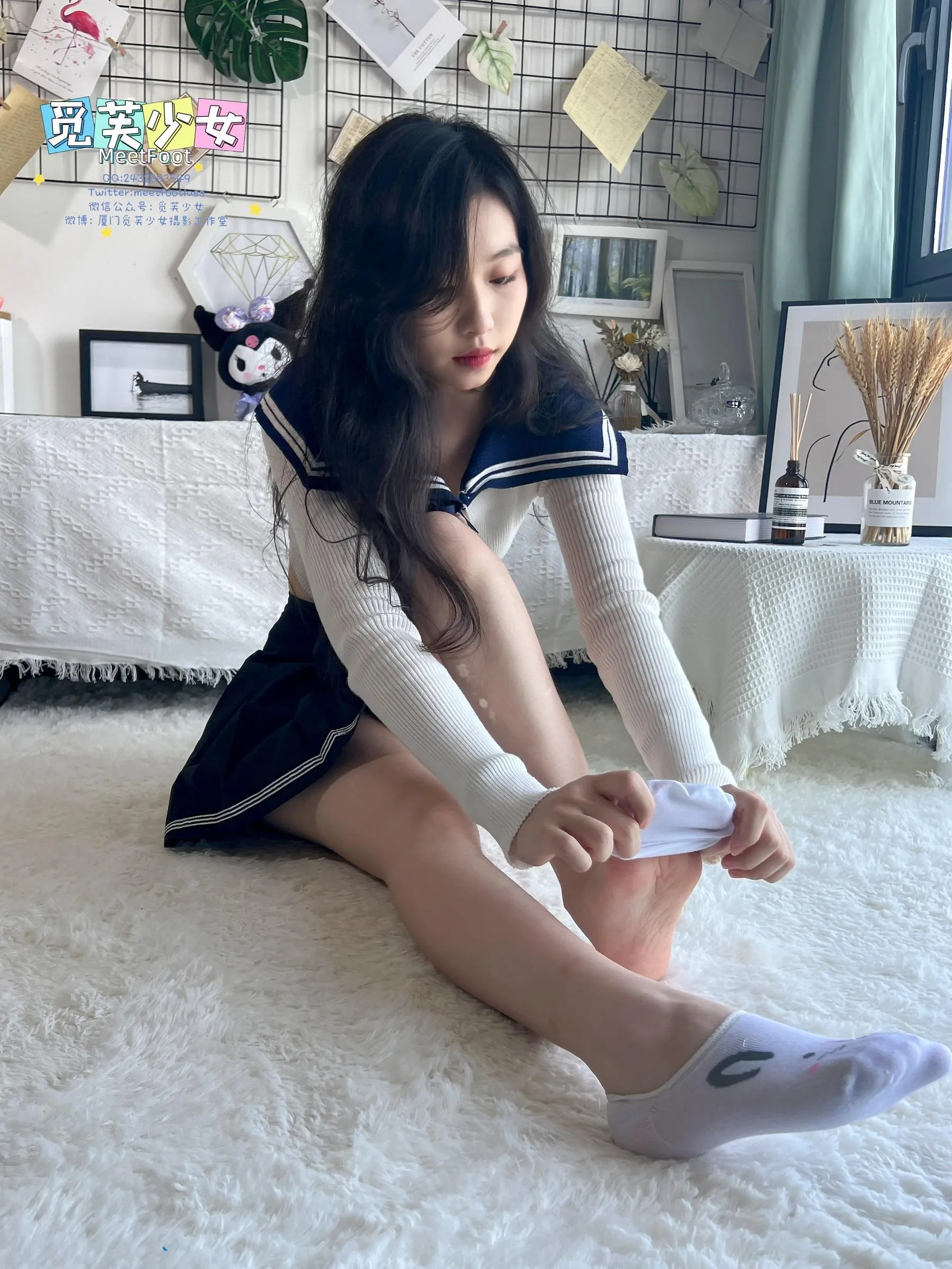 [觅芙少女]NO.018 JK短裙美少女-1 [105P]插图9